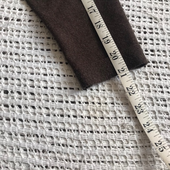 Mordenmiss XL Brown Turtleneck Sweater Textured Knit Dress Length - Picture 8 of 12